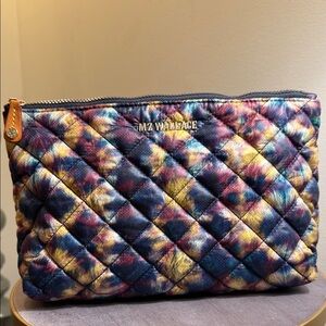 MZ Wallace Mica Prism Cosmetic bag